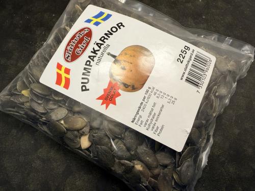 Slättviks Gård Pumpakärnor Naturella (225 g)