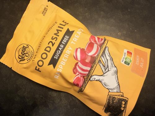 Food2Smile Raspberry Treats Sockerfri (90 g)