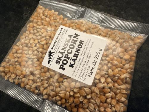 Skånska Popcornkärnor från Slättviks Gård (250 g)
