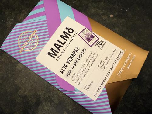 Malmö Chokladfabrik Alta Verapaz 70 % (58 g)
