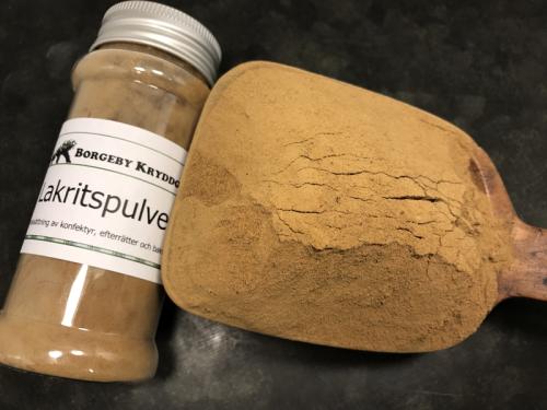 Lakritspulver (100 ml = ca 35 g)