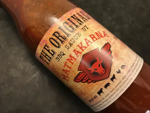 Matmakarna BBQ-sås The Original (530 g)