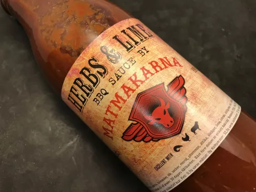 Matmakarna BBQ-sås Herbs & Lime (530 g)