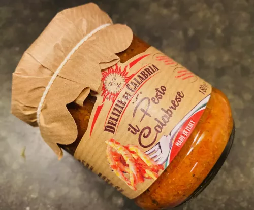 Röd Pesto från Calabrien (180 g)
