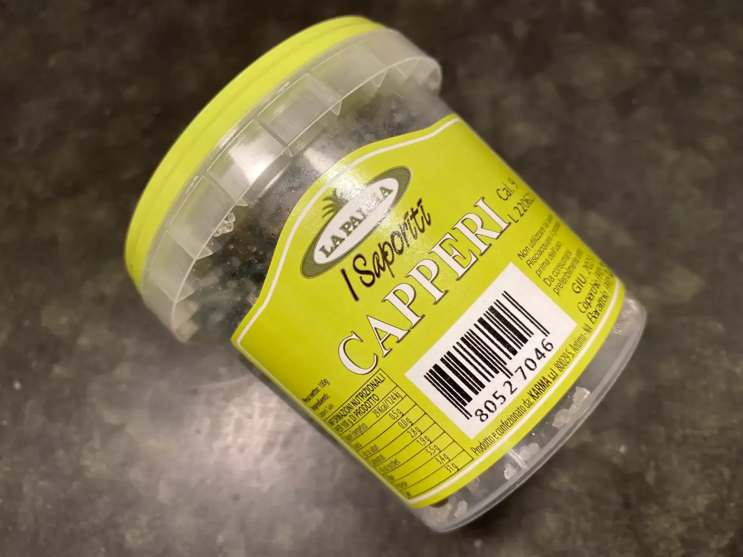 Kapris stora i saltkristaller (75 g)