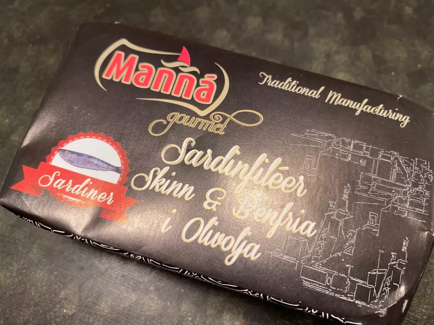 Sardinfiléer i olivolja Skinn och benfria (120 g)