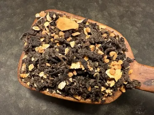 Svart te Oolong Kanderade nötter (60 g)