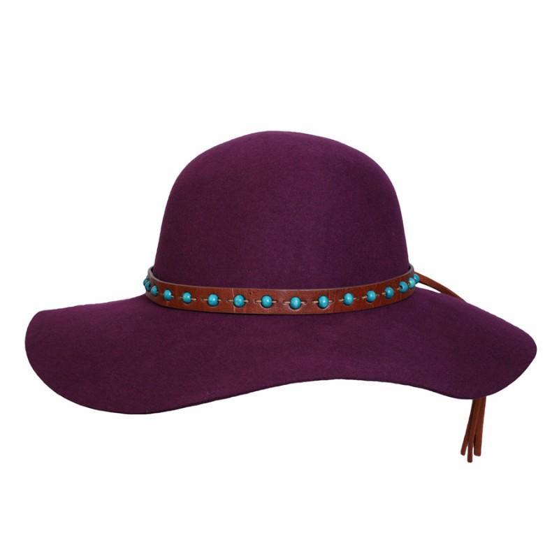 1970 Australian Wool Floppy Hat Woman