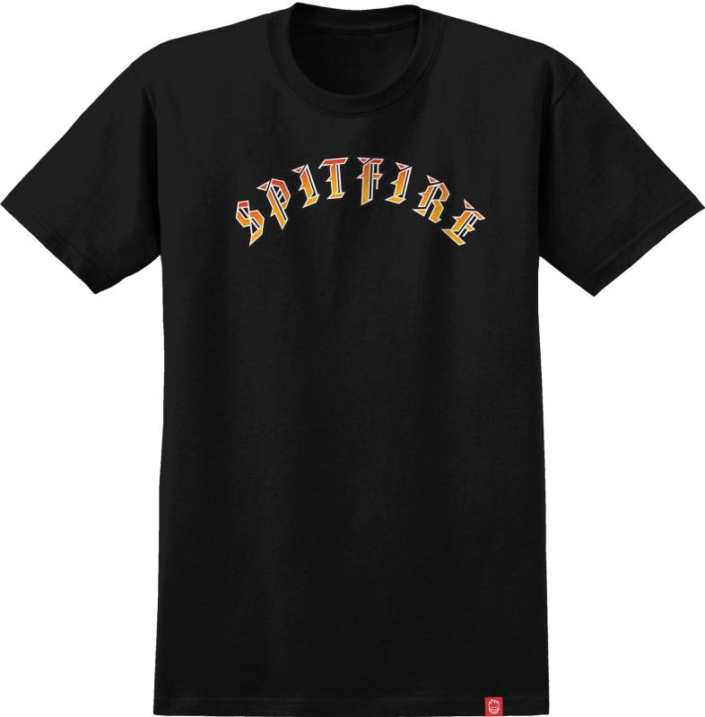 Spitfire Junior T-shirt Old E - Black