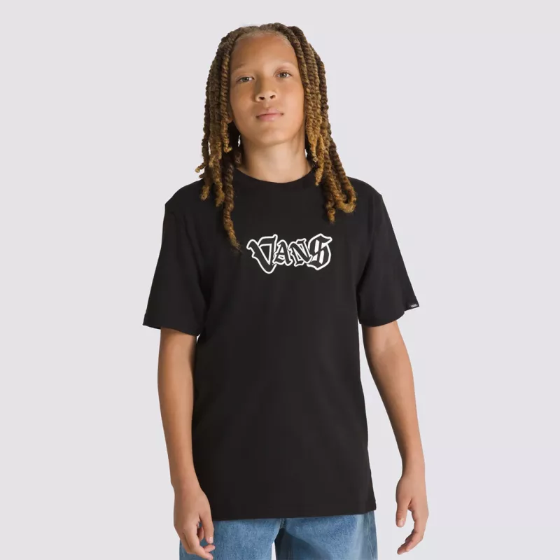 Vans Junior T-shirt Shattered Black