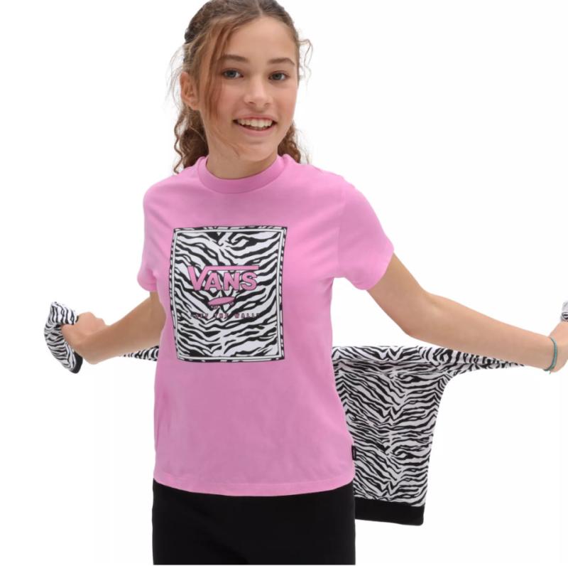 Vans Junior T-shirt Animal Box Pink