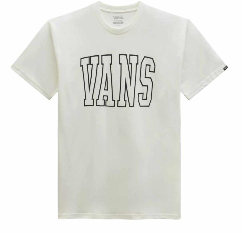 Vans T-shirt Arched Line Marshmallow