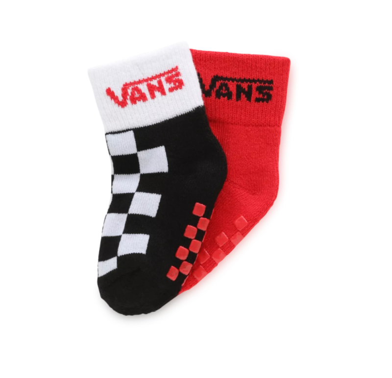 Vans Sock Baby Drop V Classic True Red Black
