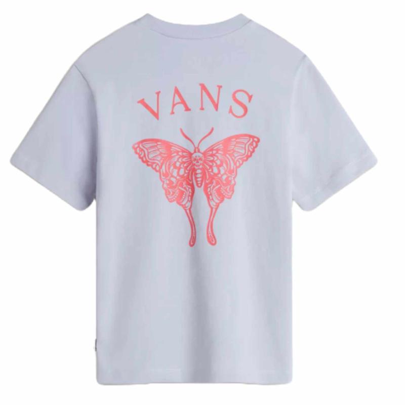 Vans T-shirt Butterfly Skull Bff Cosmic Sky