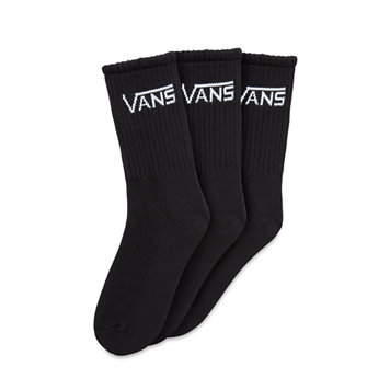 Vans Sock Junior CLASSIC CREW BOYS (31-38, 3PK), black