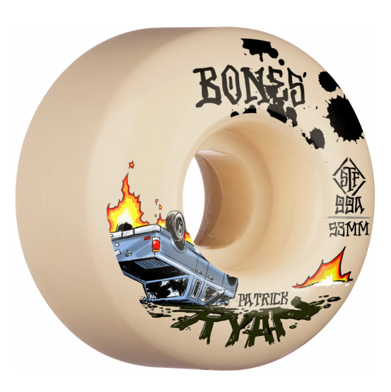Bones STF Ryan Crash & Burn V4 Wide 53mm 99a