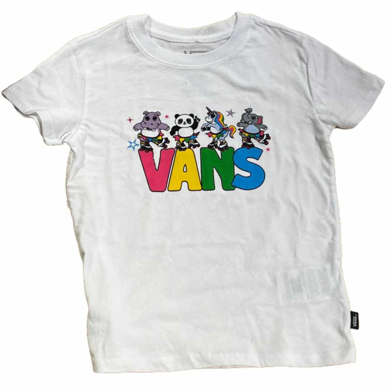Vans Kids T-Shirt Disco Critters White