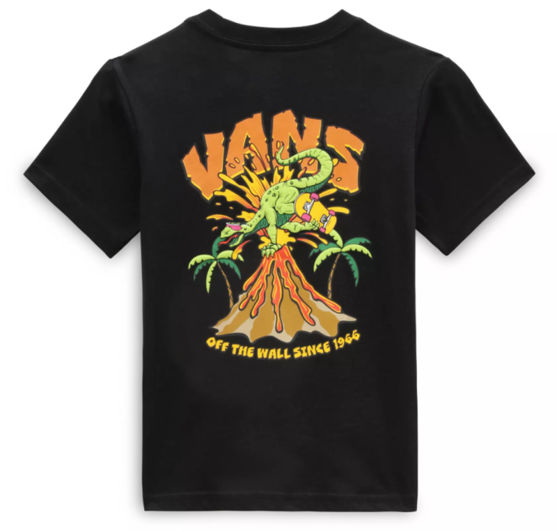 Vans Kids T-shirt Dino Egg Plant Black