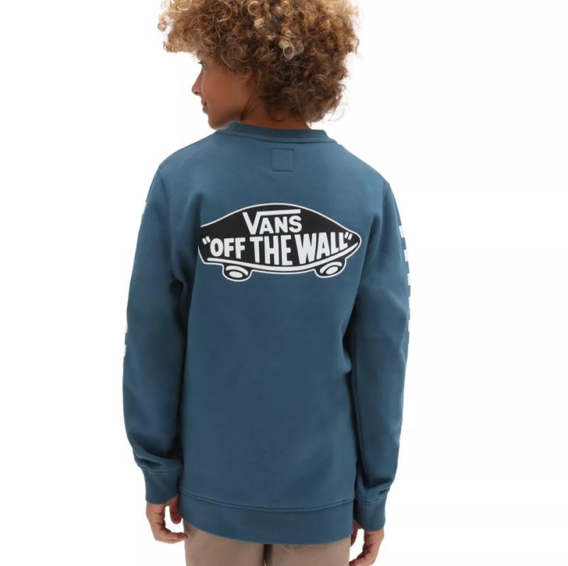 Vans Crew Exposition Check Teal