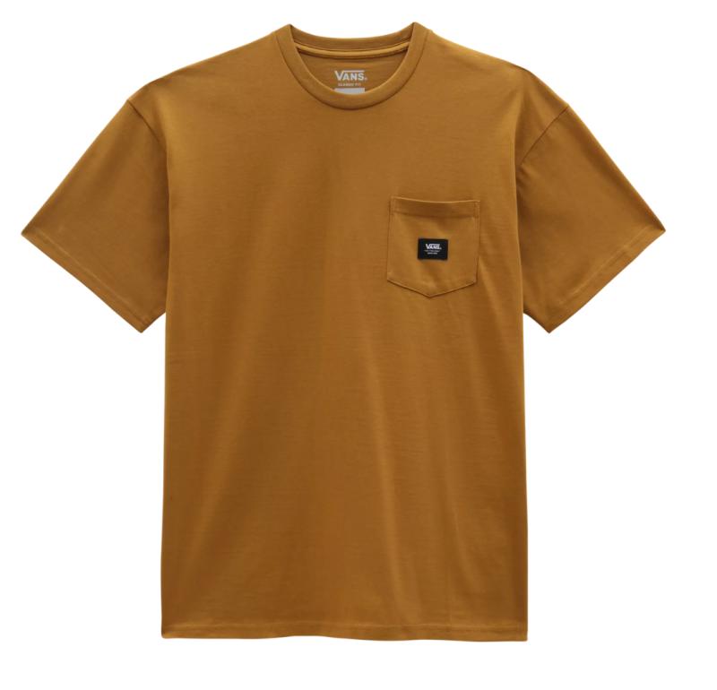 Vans T-shirt Woven Patch Golden Brown