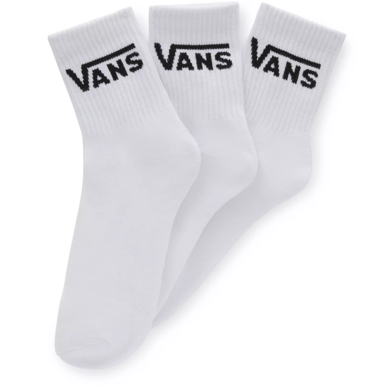 Vans Sock Half Crew White 3-pack