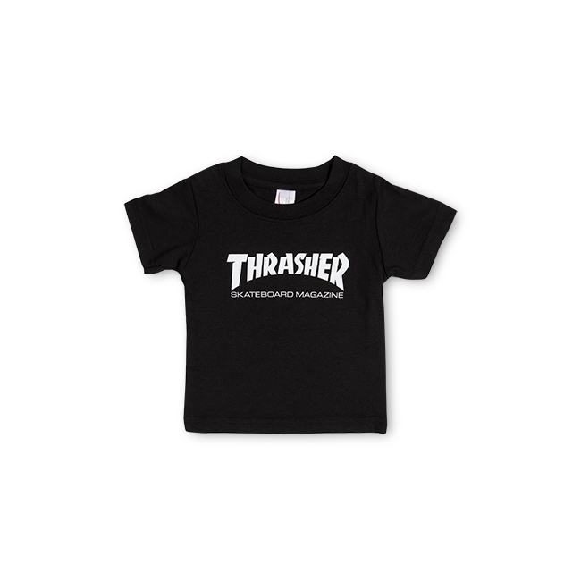 Thrasher Infant Tee Skatemag Black