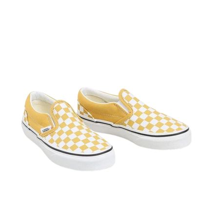 Junior Classic Slip-On Checkerboard GOLD