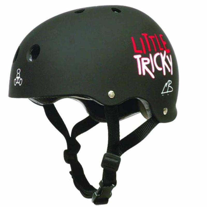 Triple8 Helmet Junior Little Tricky Black EPS