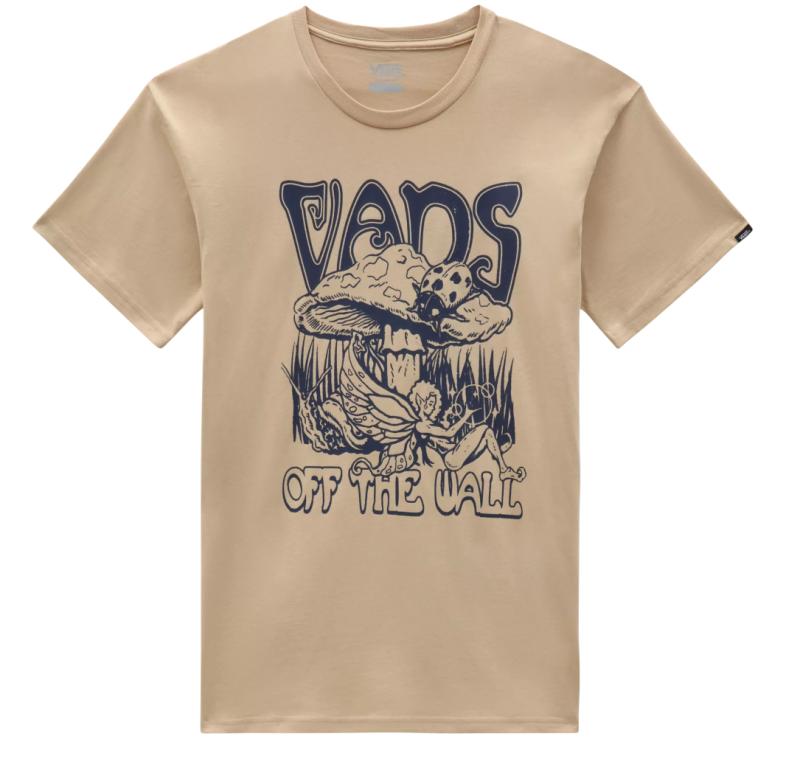 Vans T-Shirt Lost and Found Thriftin Taos Taupe