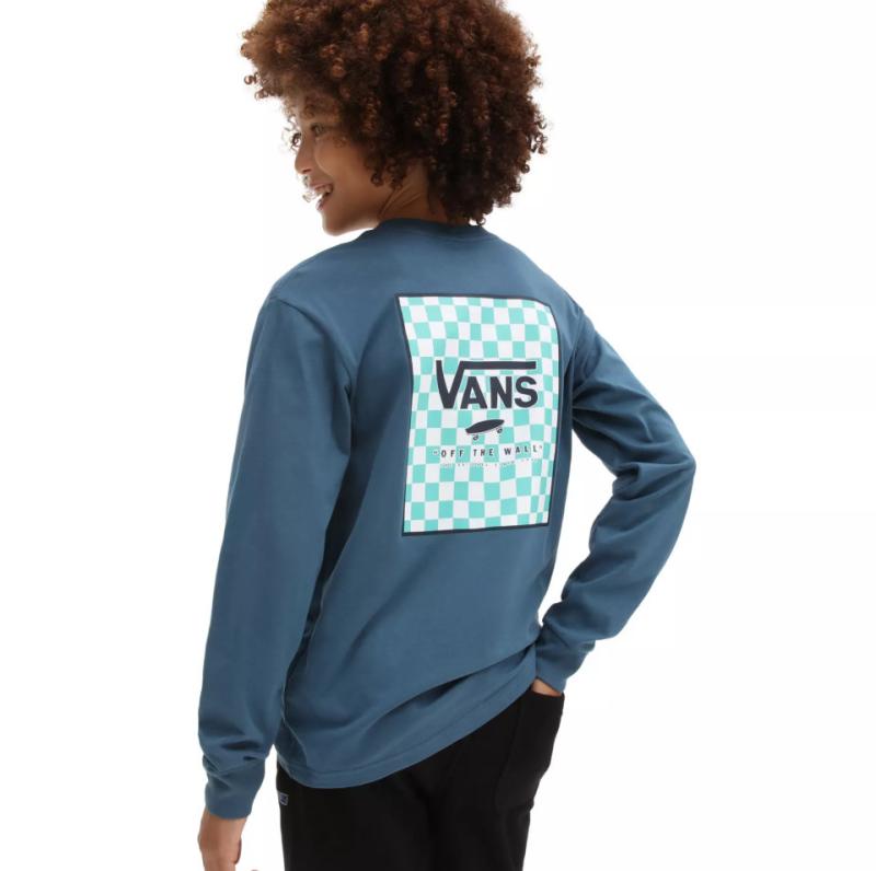 Vans Junior T-shirt Longsleeve PrintBox Back Teal