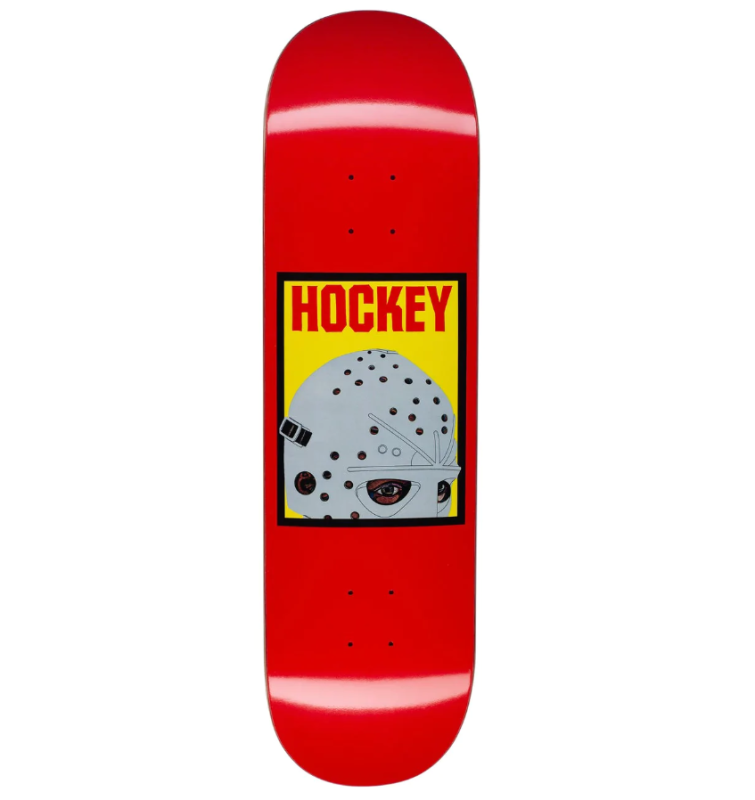 Hockey - Half Mask - Red 8,5