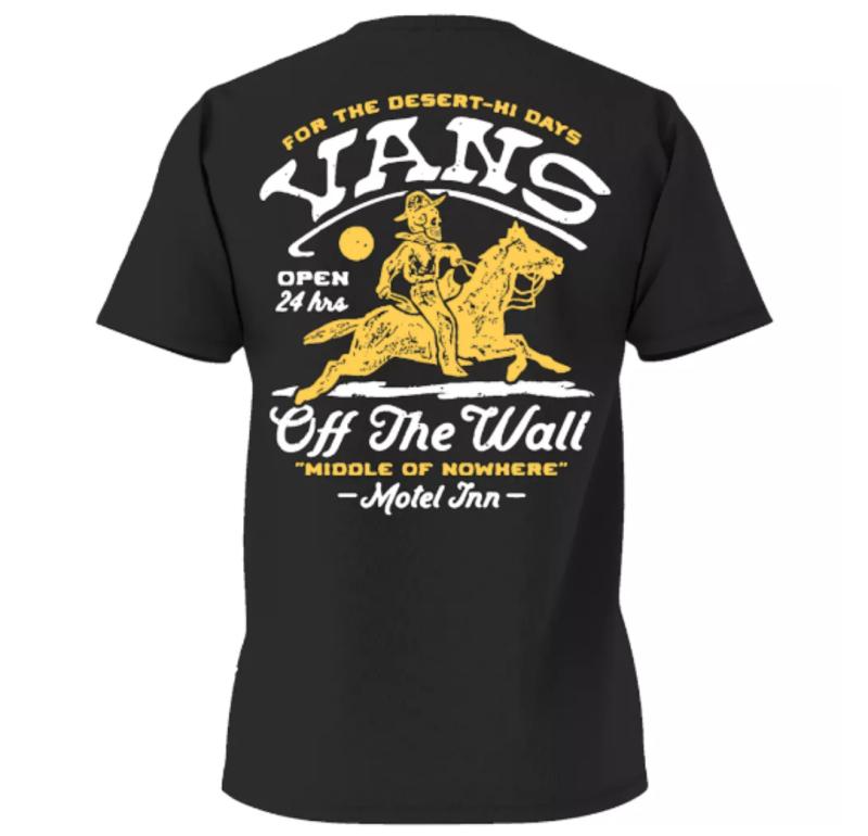 Vans T-Shirt Middle Of Nowhere Black