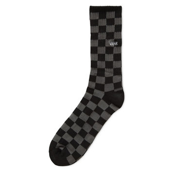 MN Checkerboard Crew Black/Charcoal 6,5-9