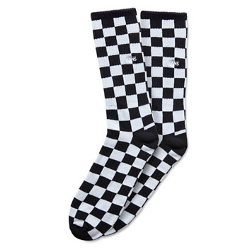Vans Sock Checkerboard Crew II (9.5-13, 1PK), black-white check