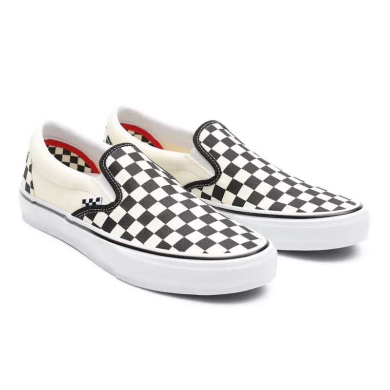 Vans Skate Slip-On (Checkerboard) Black/Off White