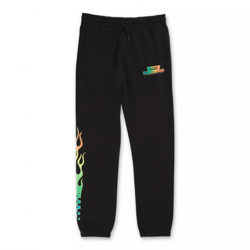 By Glow Flame Pant Fleece Black
