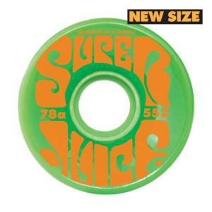 JUICE NRG SKATE WHEELS NEW IN PACK SET OF 8 59MM 93A RED HUBS 