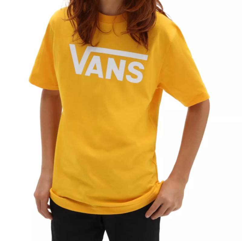 Vans Junior T-shirt Classic Gold White