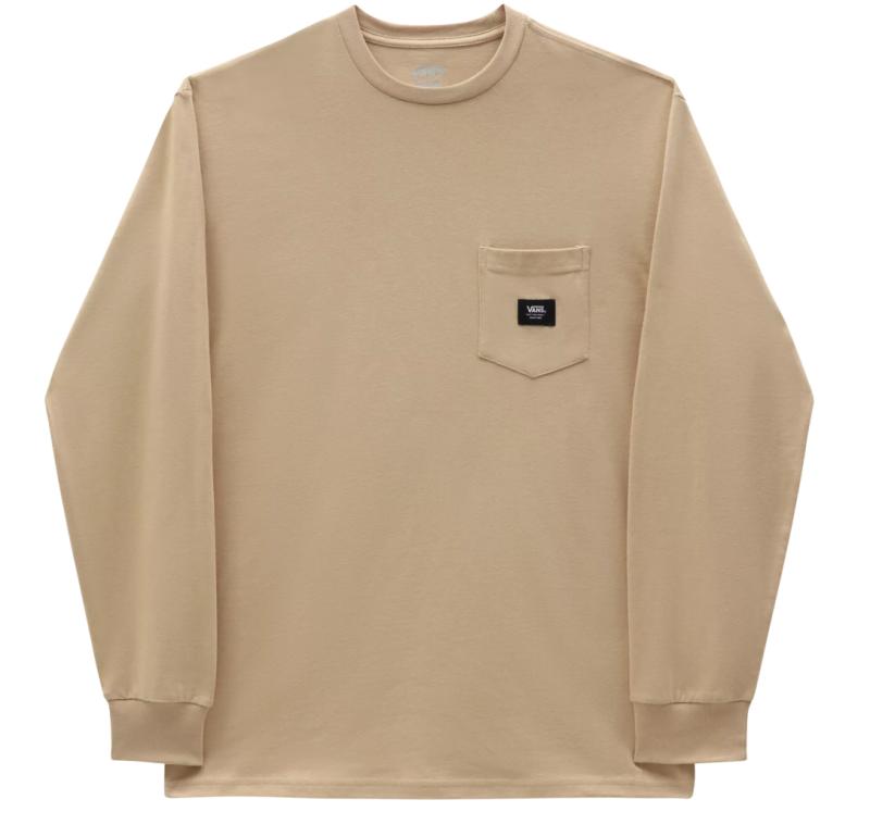 Vans Longsleeve Woven Patch Taos Taupe