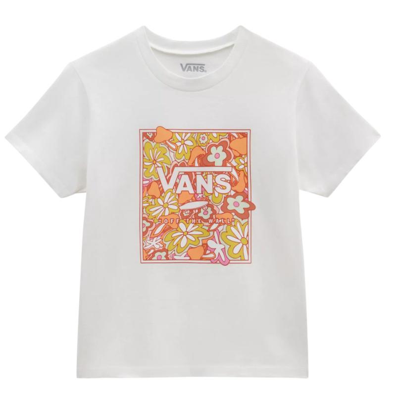 Vans Junior T-shirt Psychedelic Floral Box White