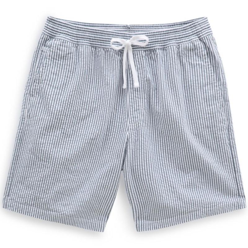 Vans Shorts Range Seersucker White Blue