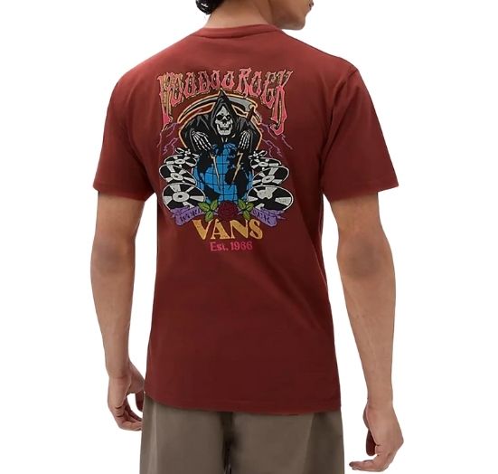 Vans T-Shirt Rock And Bones Burnt Henna