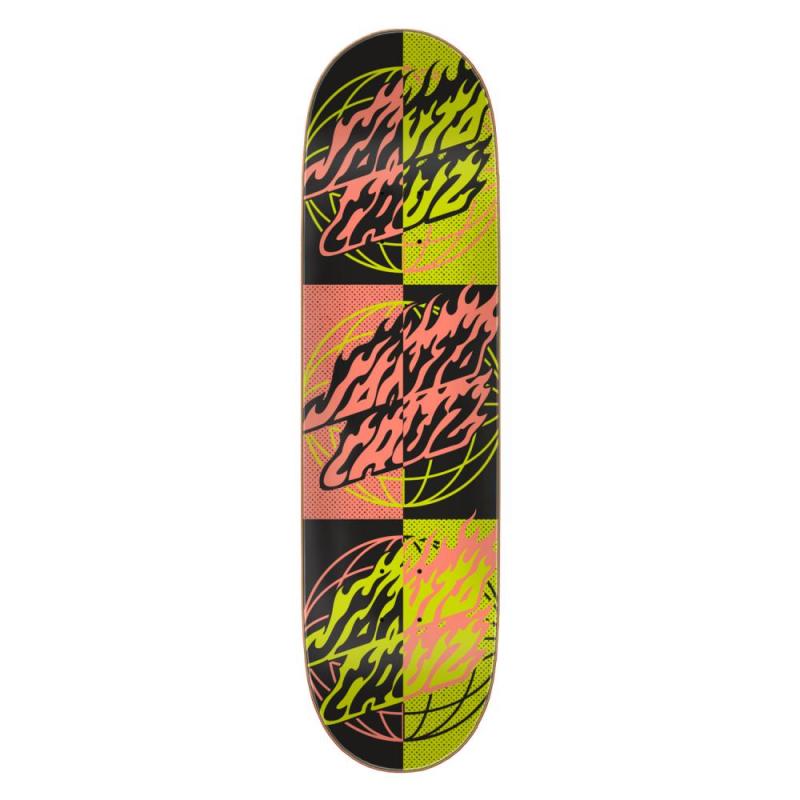 22 Santa Cruz Deck Global Flame Dots 8.5"