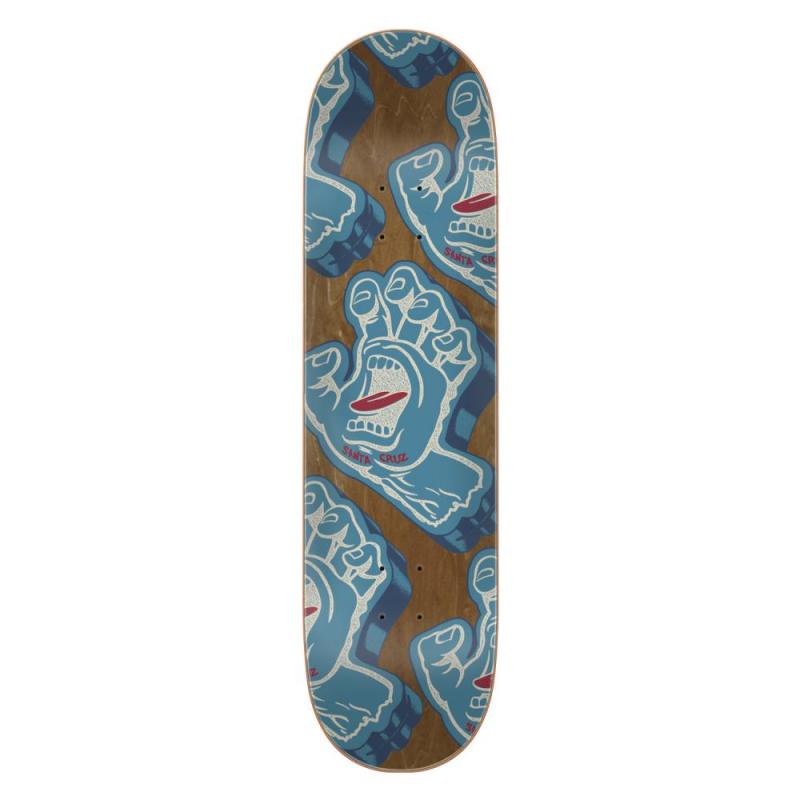 Santa Cruz Screaming Foam Hand Brown/Multi 8.25"