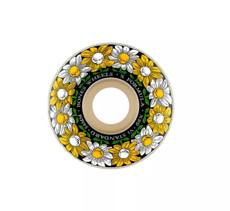 Wheels Bones X Formula Pushing Up Daisies V1 Standard 99a 52mm