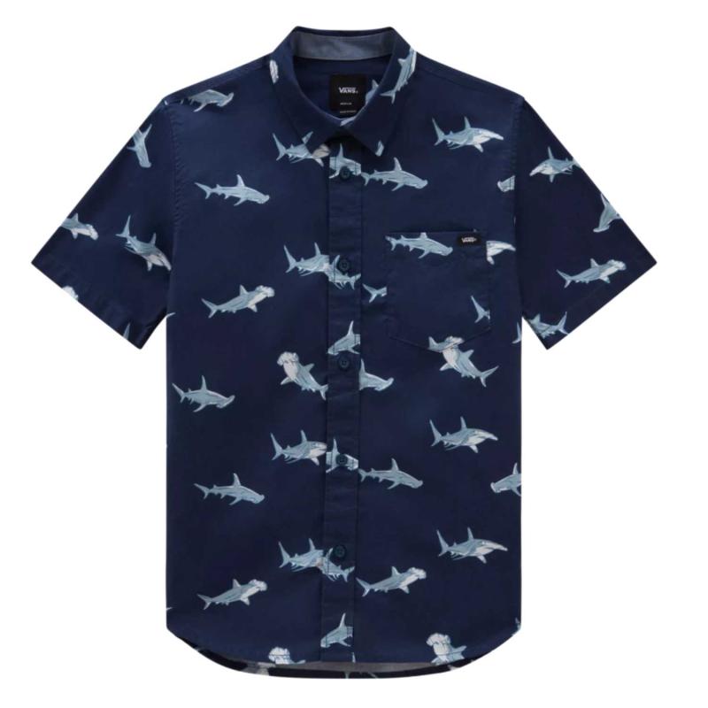 Vans Junior Shirt Shark Dress blues