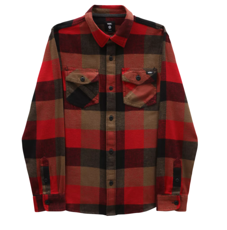 Vans Junior Shirt Box Flannel Chili