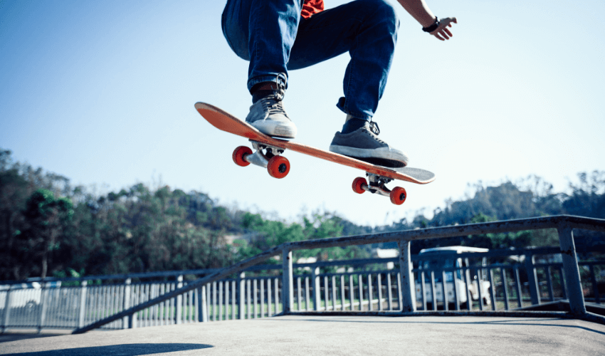 Skateboard för nybörjare