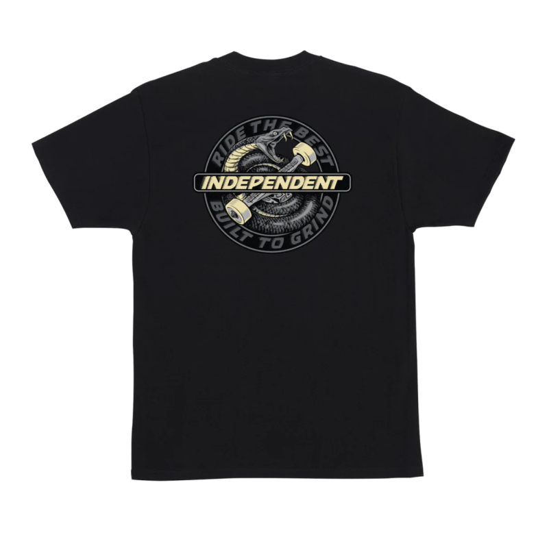 Independent T-Shirt Speed Snake Black 