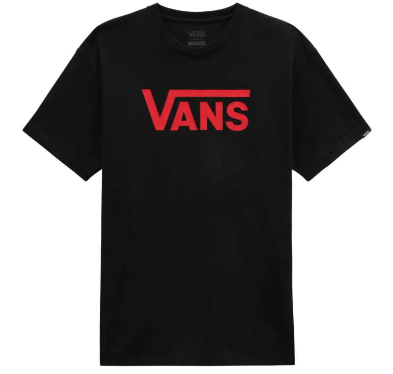 Vans T-shirt Classic Black Reinvent